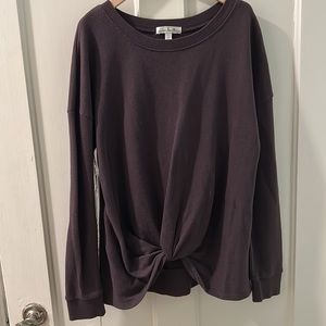 Large nine britton crossover top